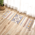 custom cotton woven printed doormat rug front mat